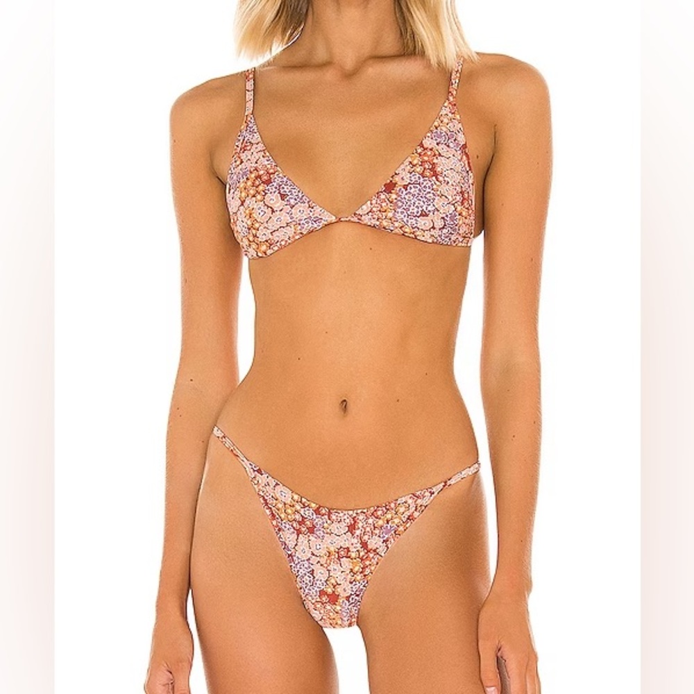 L*Space Millie Bikini Top and Jay Bitsy Bikini Bottom (Both Small)